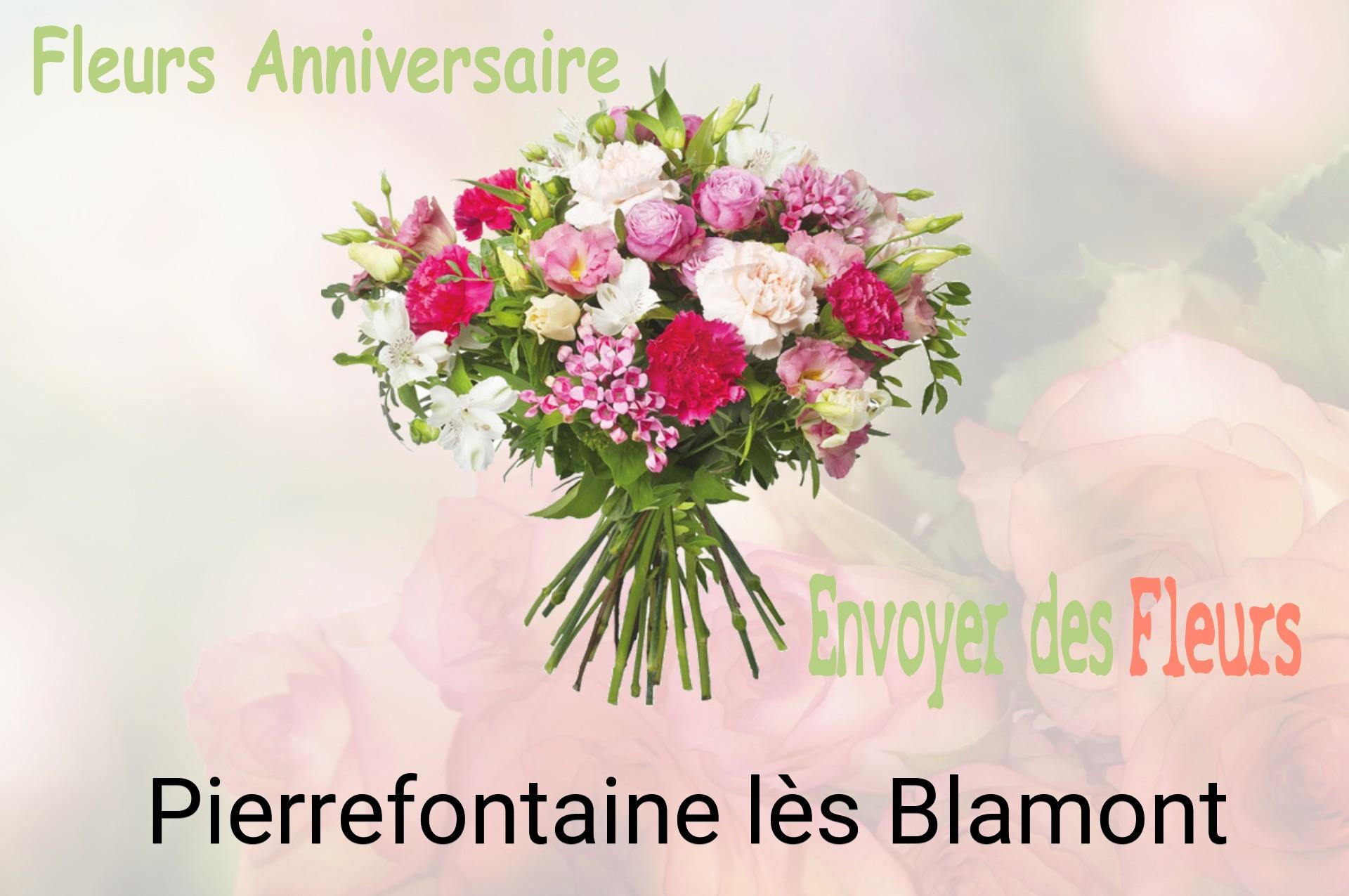 Bouquet de fleurs d’anniversaire livré à Pierrefontaine-lès-Blamont
