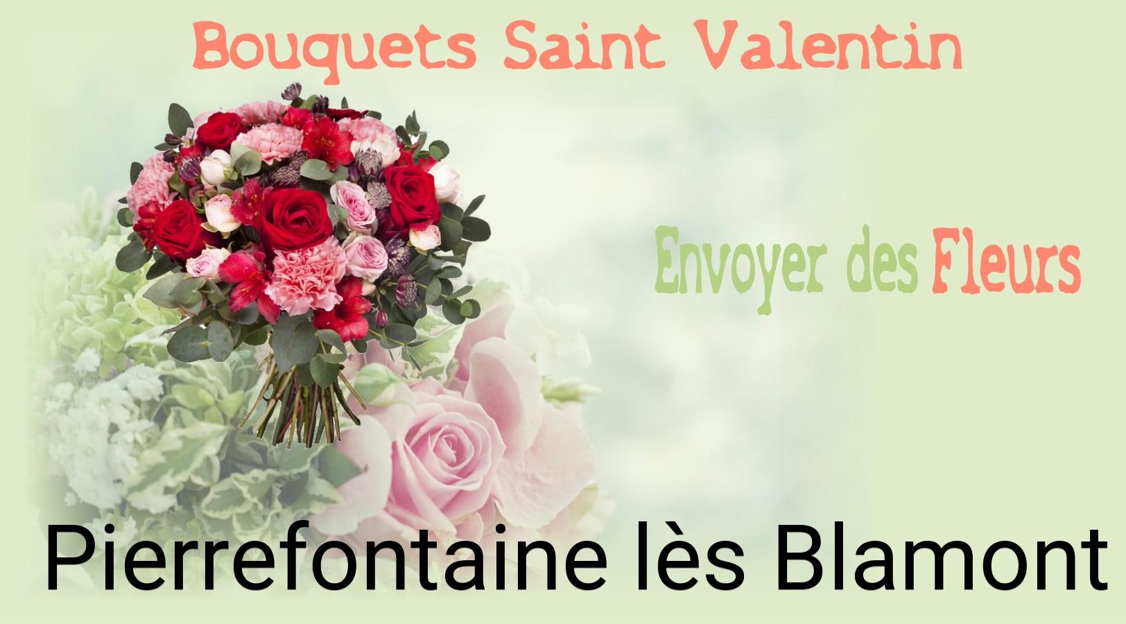 Roses de Saint-Valentin livrées à Pierrefontaine-lès-Blamont